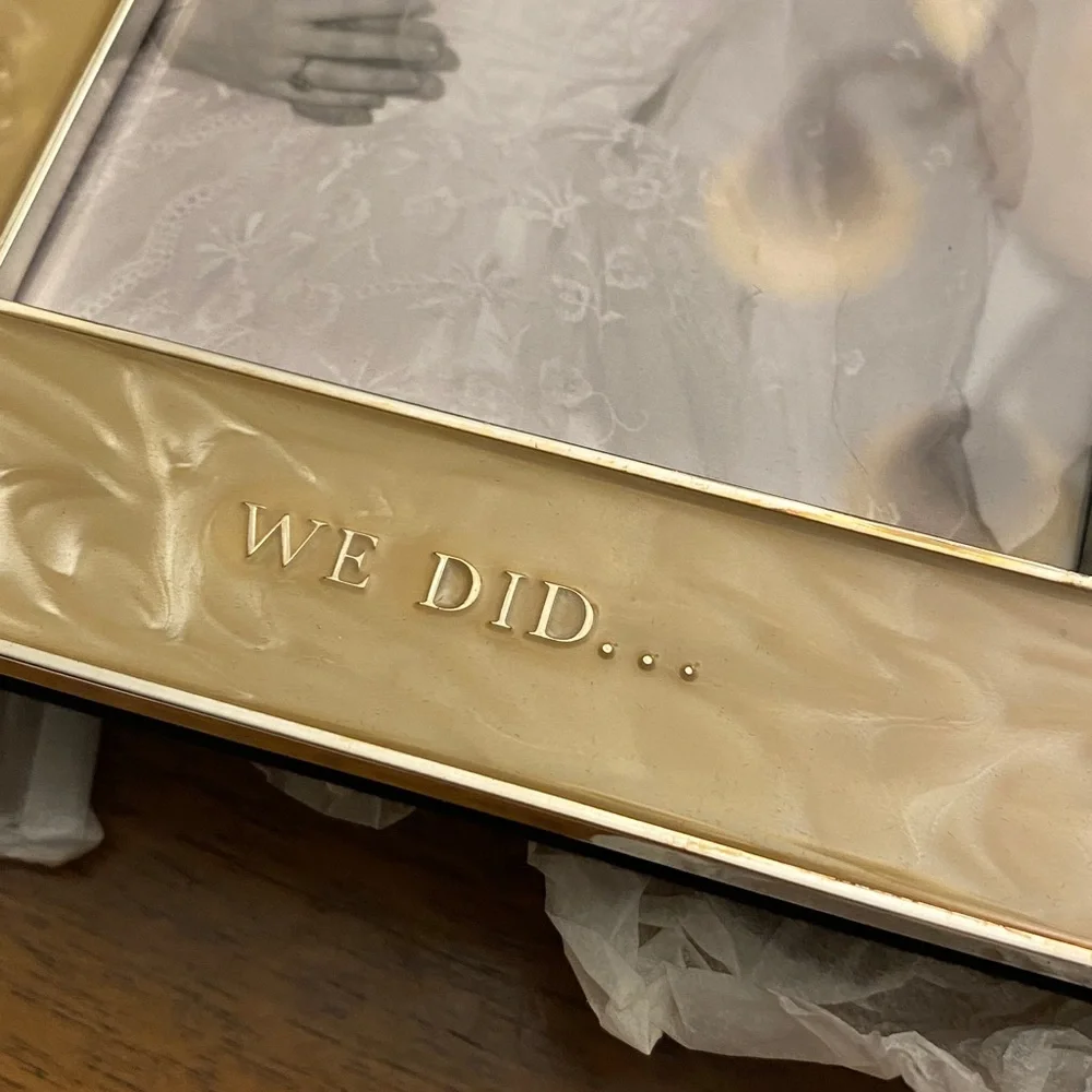 LAST HALLMARK Double 4x6 Anniversary Picture Frame
